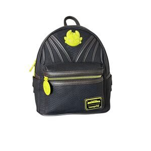Loungefly DreamWorks How To Train Your Dragon Toothless Neon Mini Backpack NWT